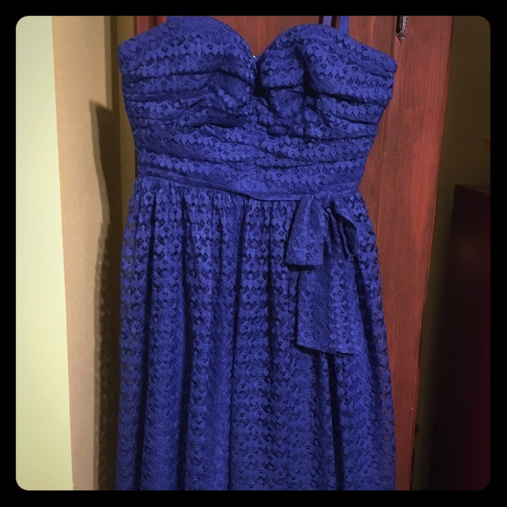 EUC royal blue dress